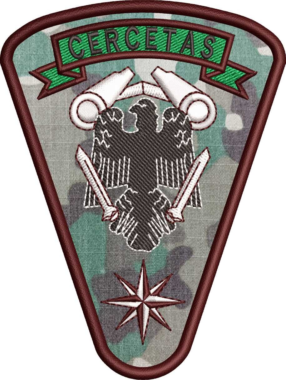 EMBLEMA CERCETAS COMBAT TERESTRU